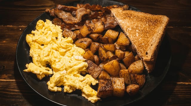 Breakfast Plate.